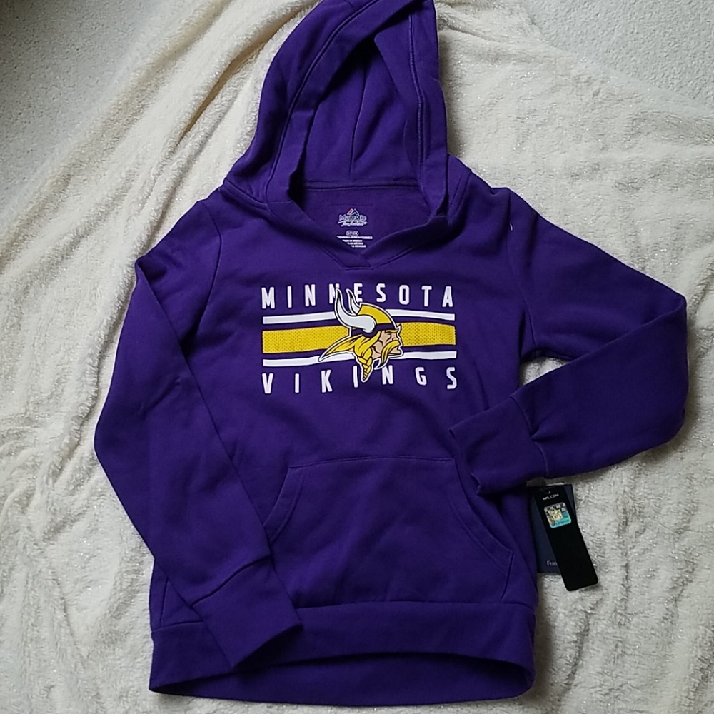 Minnesota Vikings hooded sweatshirt - Picture 6 of 14